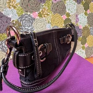 Black Coach Purse / Clutch